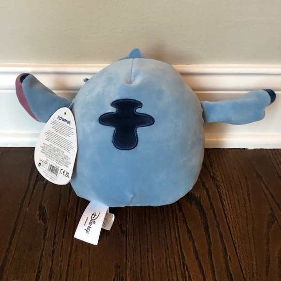 Squishmallows x Disney Bundle: 7” Stitch and Angel w/Heart Sunglasses - NWT! - Picture 8 of 13